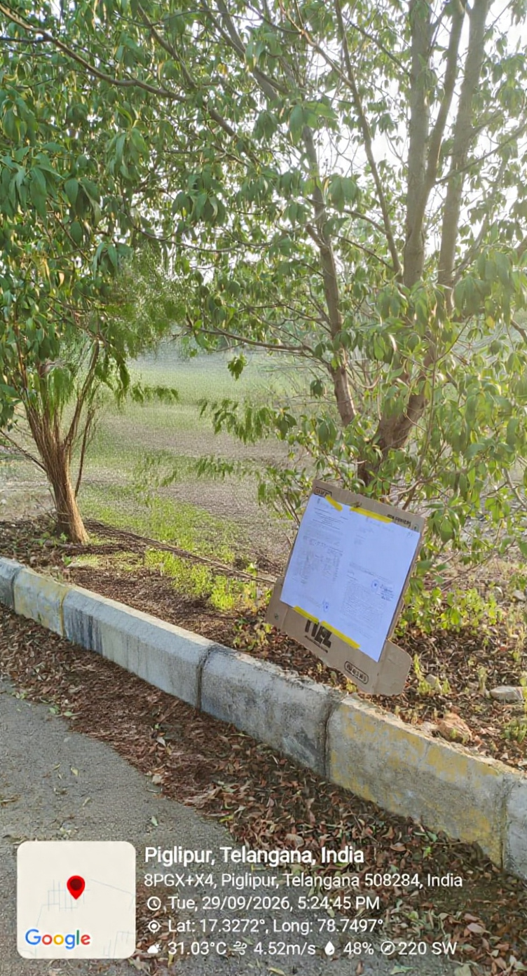 200 square yard Plot for sale in PIGLIPUR Pochampalle — photo 3
