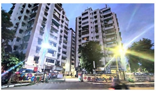 59.48 square meter Flat for sale in Flat No: C-601, Sixth Floor "GANGOTRI APARTMENT" RV Desai Road, Pratap Nagar, Navapura, Vadodara Vadodara — photo 5