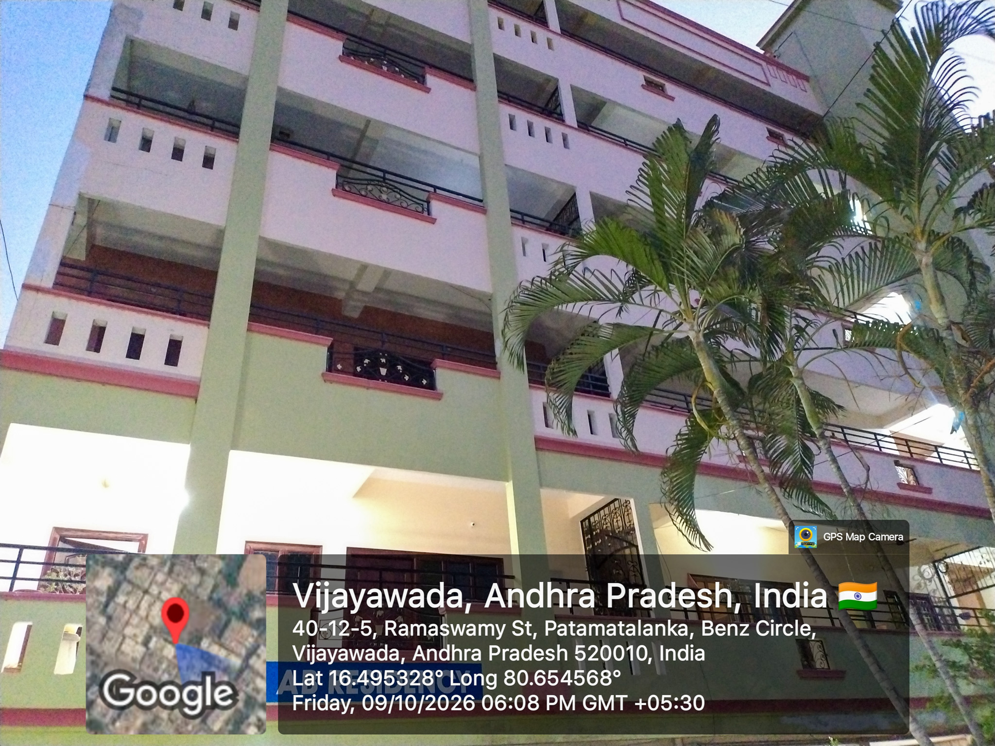 3 BHK Flat for sale in AB RESIDENCY, patamata vijayawada Vijayawada — photo 2