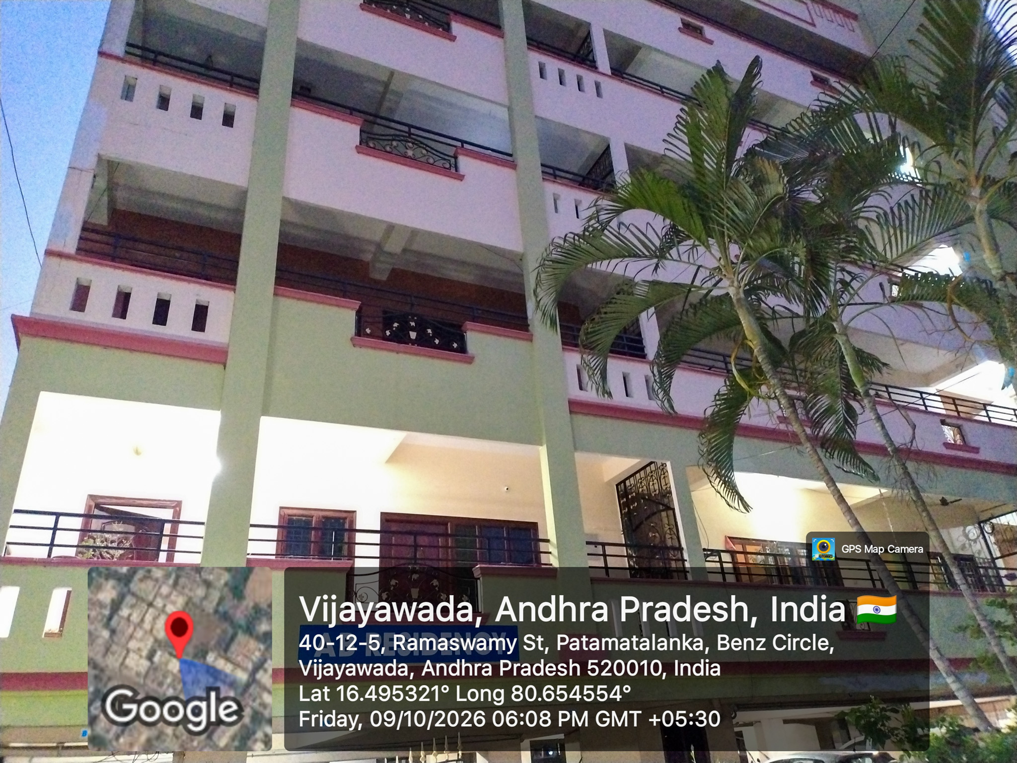 3 BHK Flat for sale in AB RESIDENCY, patamata vijayawada Vijayawada — photo 1