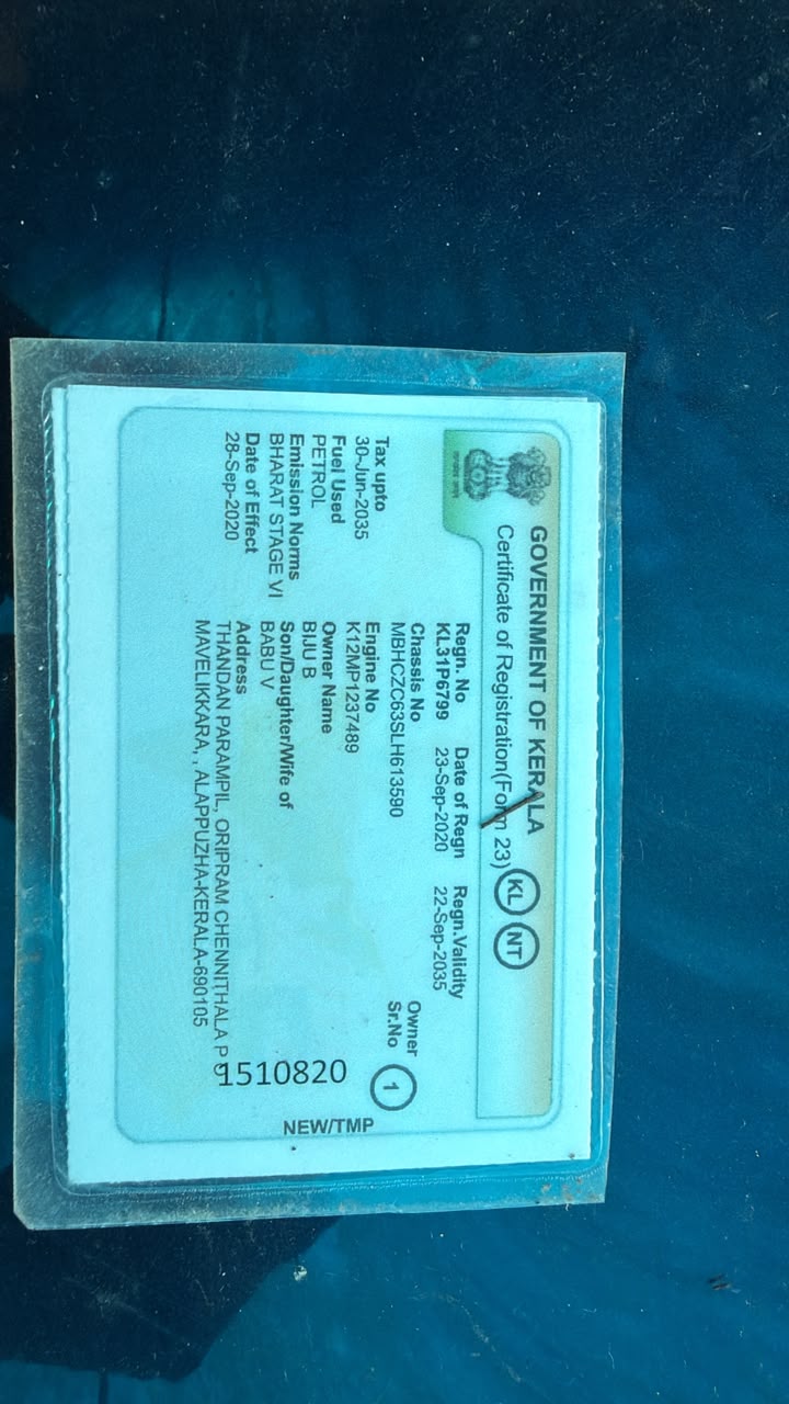 2020 Maruti Suzuki Dzire LXi Compact sedan 44523 km 6 years for sale in Mithun Haripad — photo 3