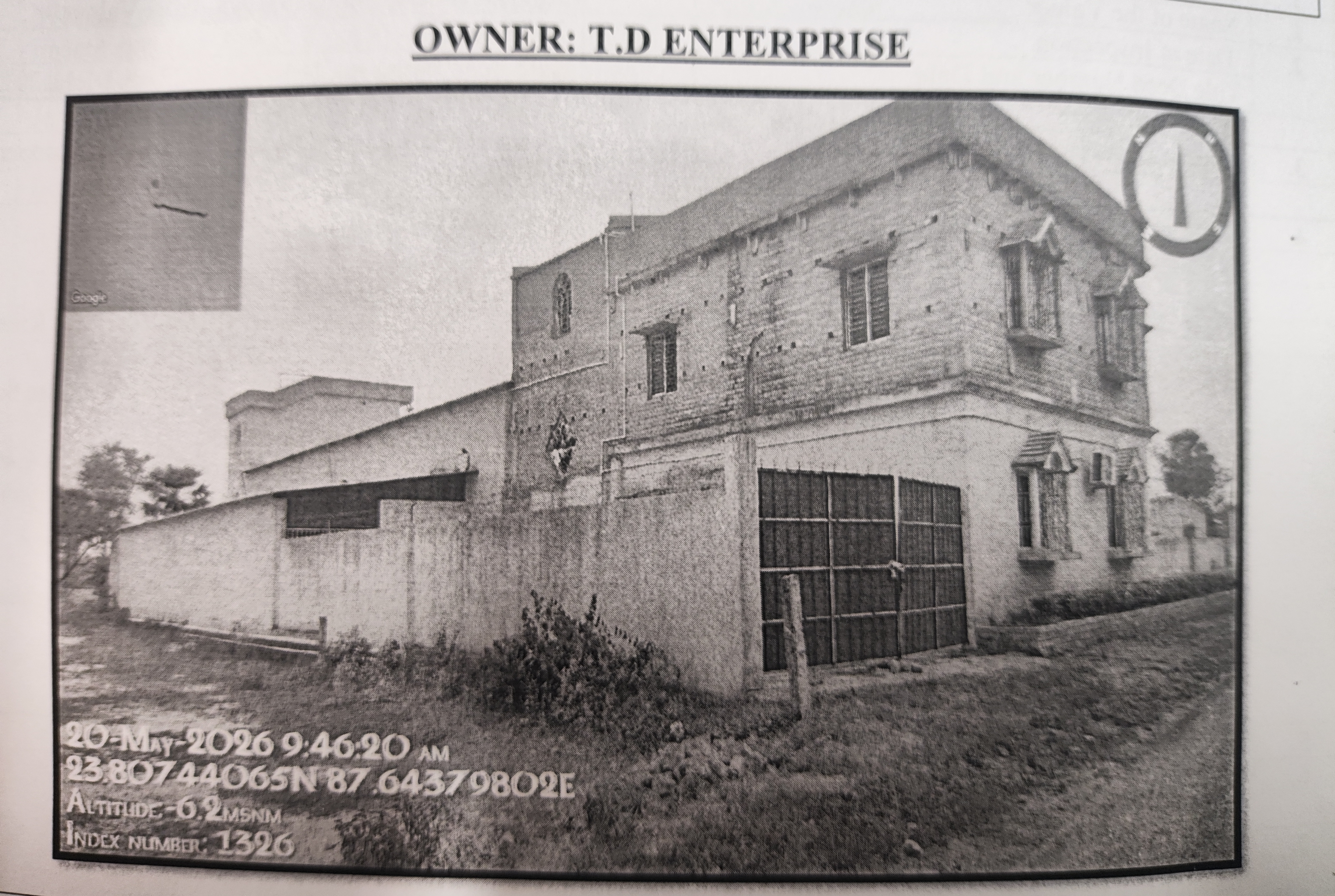 1296 square feet Industrial Plot with Factory Building for sale in Ahmadpur — photo 1