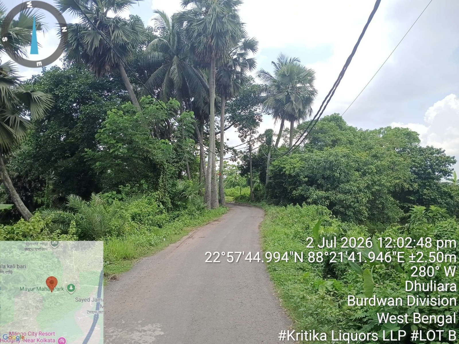 Plot for sale in DHULIYARA Bansberia — photo 4