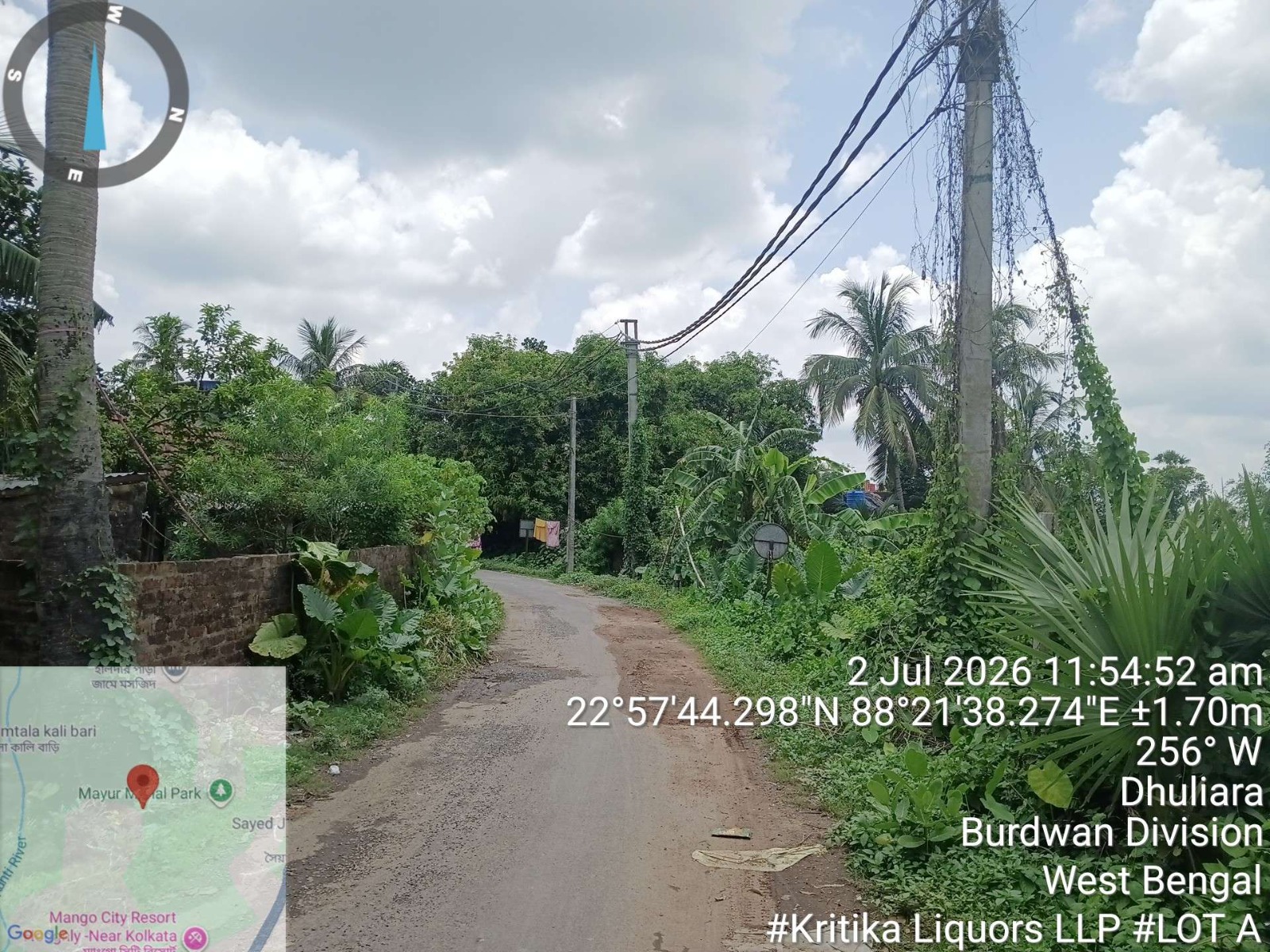 Plot for sale in DHULIYARA Bansberia — photo 2