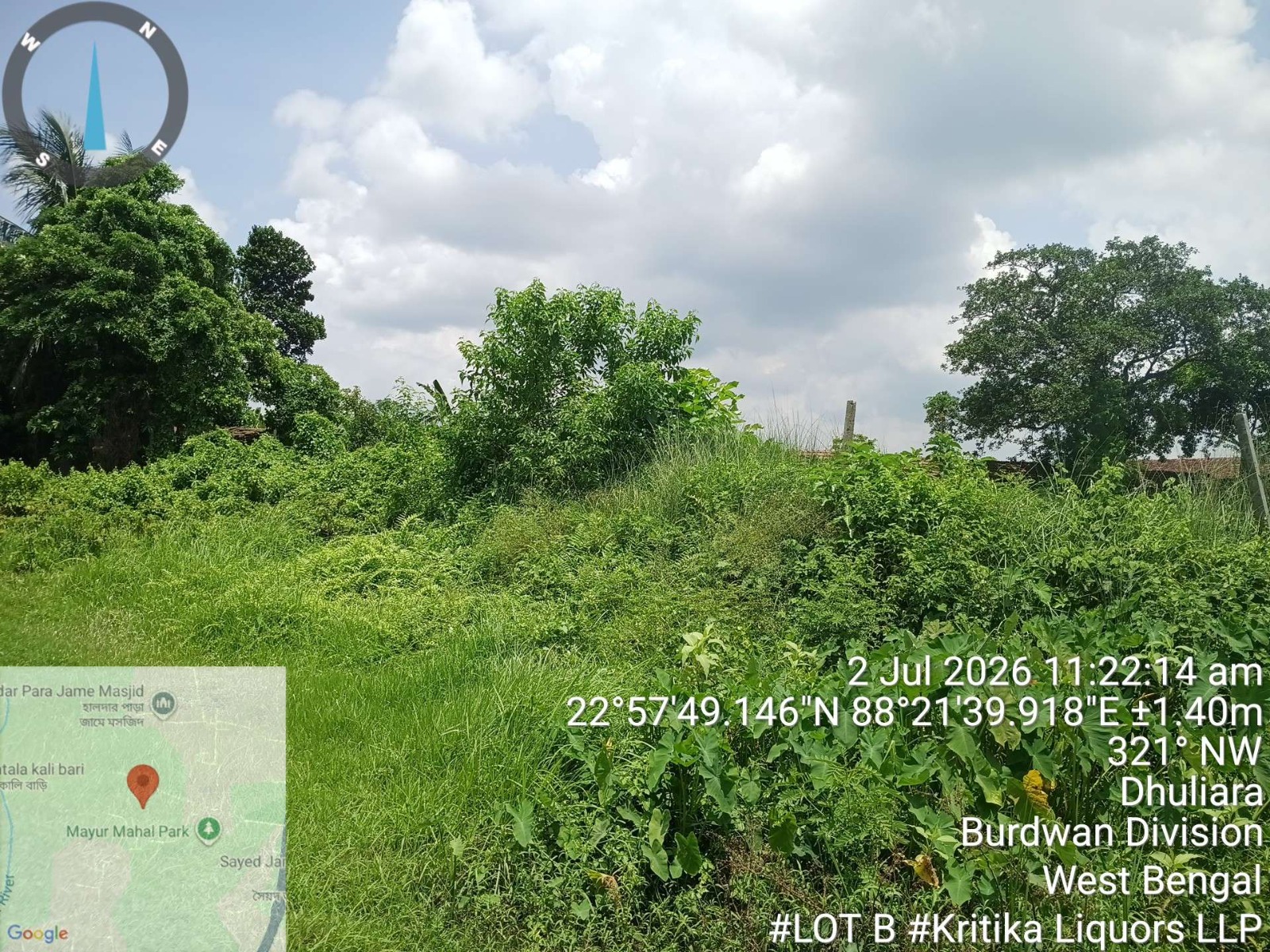 Plot for sale in DHULIYARA Bansberia — photo 3