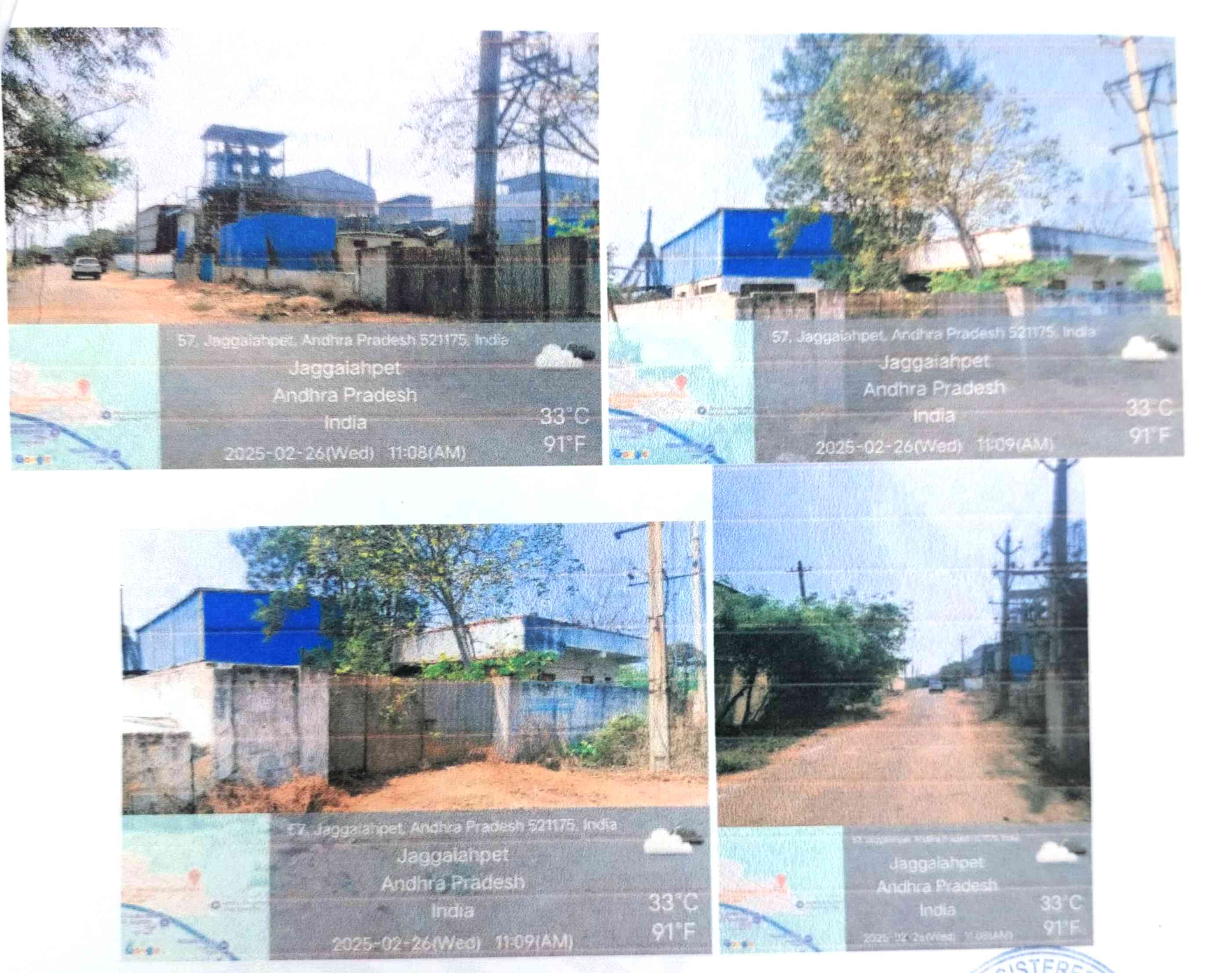 969.96 square yard Industrial Shed for sale in Jaggaiahpet — photo 2