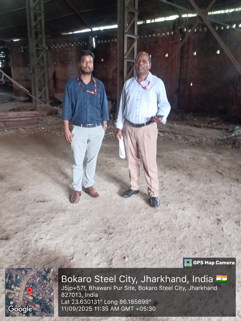 6000 square feet Industrial Plot with Factory Building for sale in Bokaro Steel City
