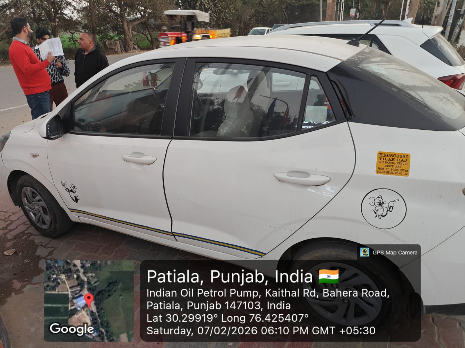 HYUNDAI AURA 1.2MT CNG BSVI for sale in BARWALA Raipur Rani — photo 5