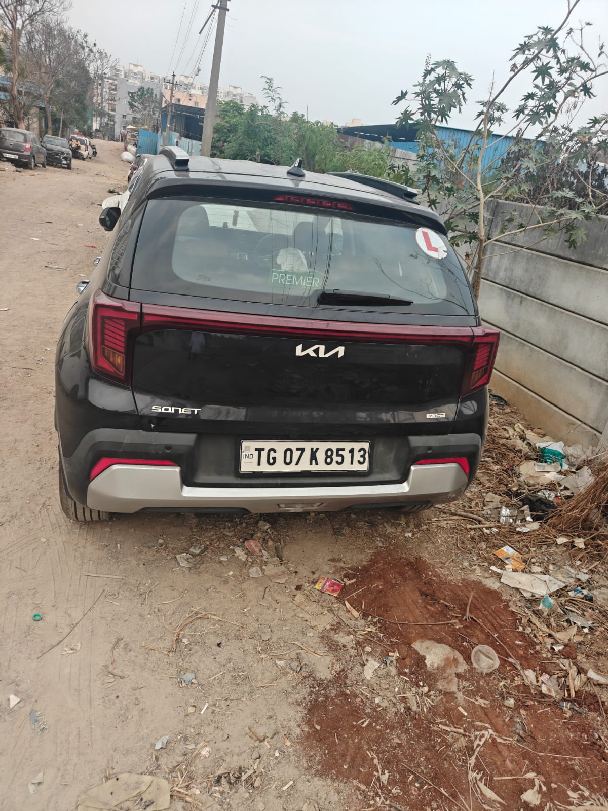 2024 Kia Sonet GTX Compact SUV 4895 km 2 years for sale in M/S BRIGHT SECURITIES MANAGEMENT SERVICES PVT LTD Hyderabad — photo 3