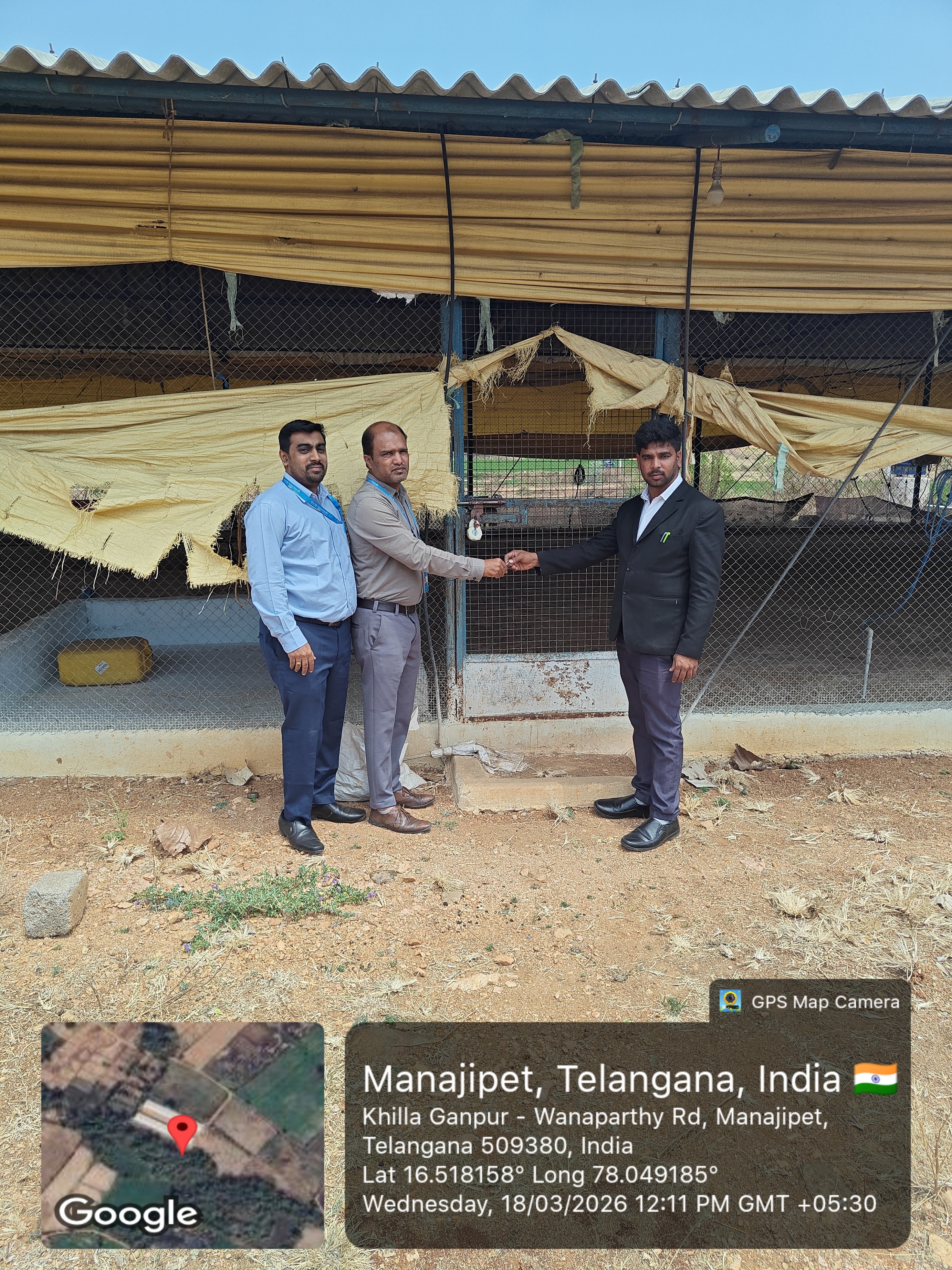 POULTRY SHED for sale in MANAJIPET VILLAGE GHANPUR MANDAL WANAPARTHY DISTRICT Wanaparthy — photo 3