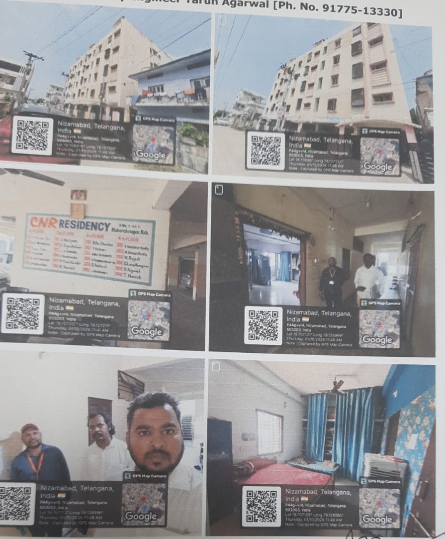 909 square feet Flat for sale in Nizamabad — photo 1