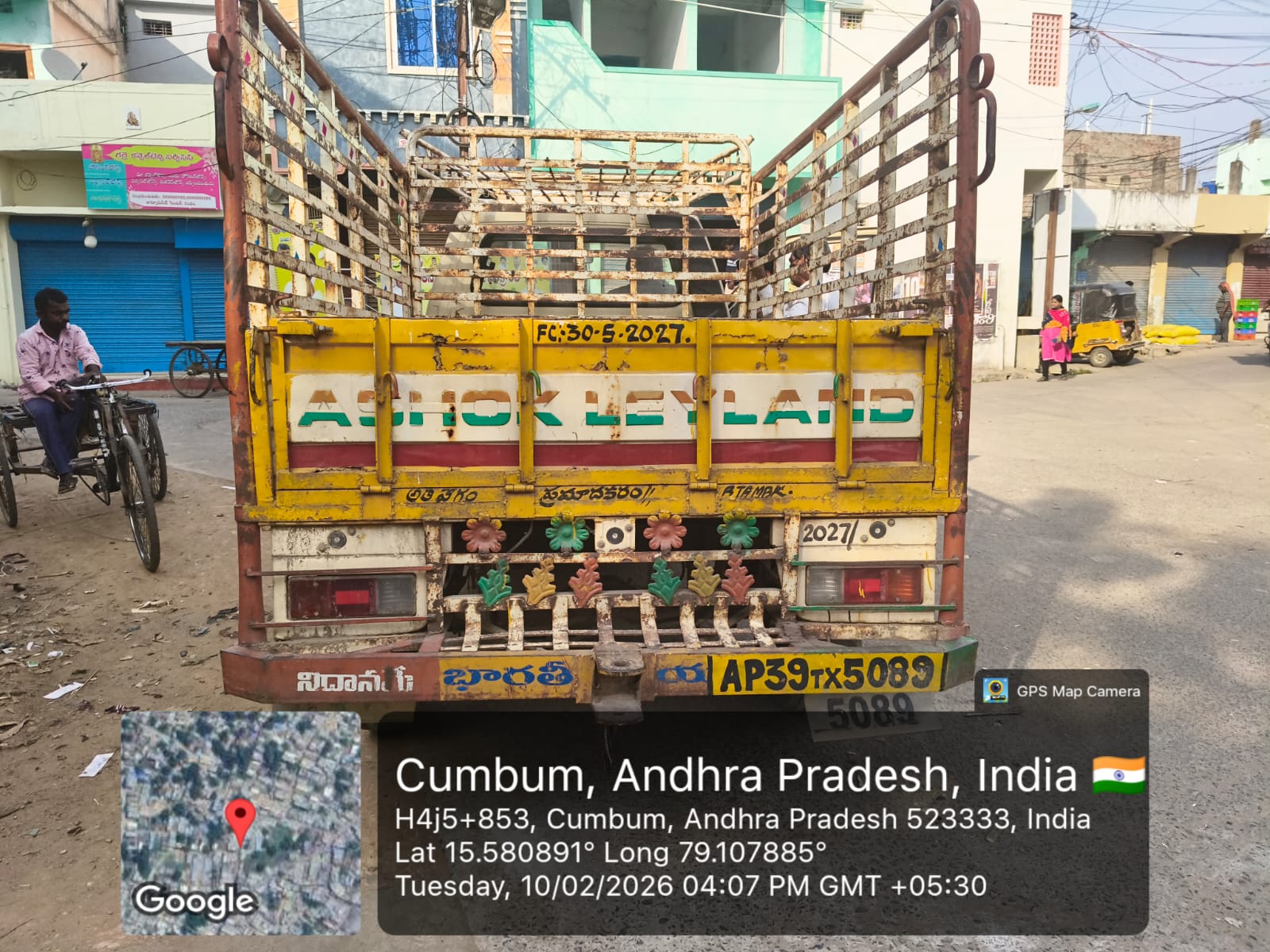2021 Ashok Leyland Saathi FSD Mini Truck 79000 km 5 years for sale in TIRUMALA YARD AGENCY Ongole — photo 3