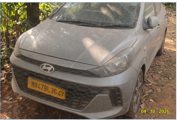 2023 Hyundai Aura SX 1.2 Petrol MT Sedan 1 km 2 years for sale in SRS ASSOCIATES Mira Bhayandar — photo 2