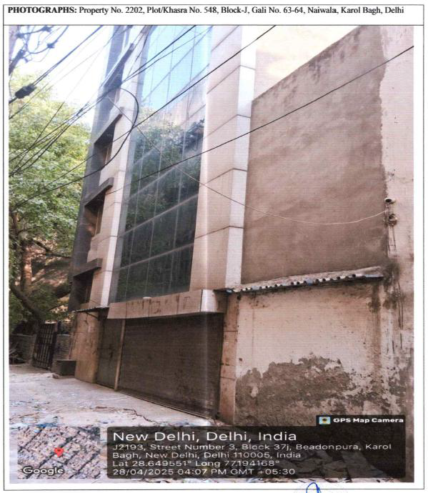 1200 square feet Shops for sale in KAROL BAGH New Delhi