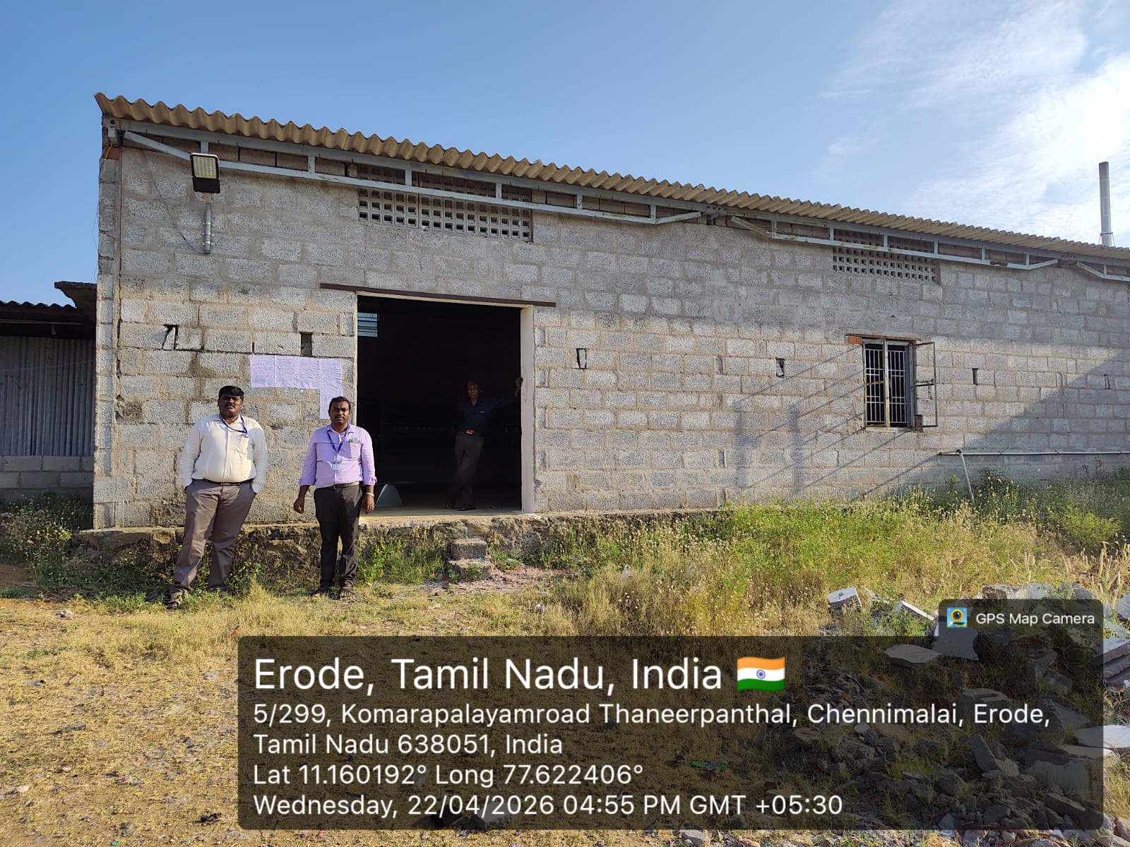 43560 square feet Shed with Plant and Machinery for sale in Chennimalai — photo 3