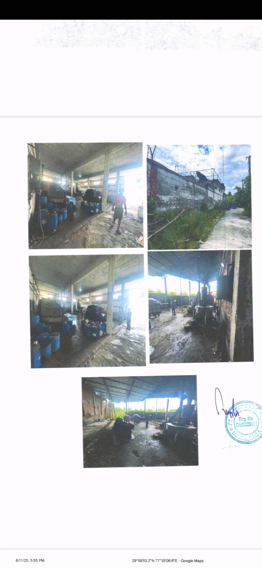 1758 square meter Industrial Plot with Factory Building for sale in Kailashpur — photo 3