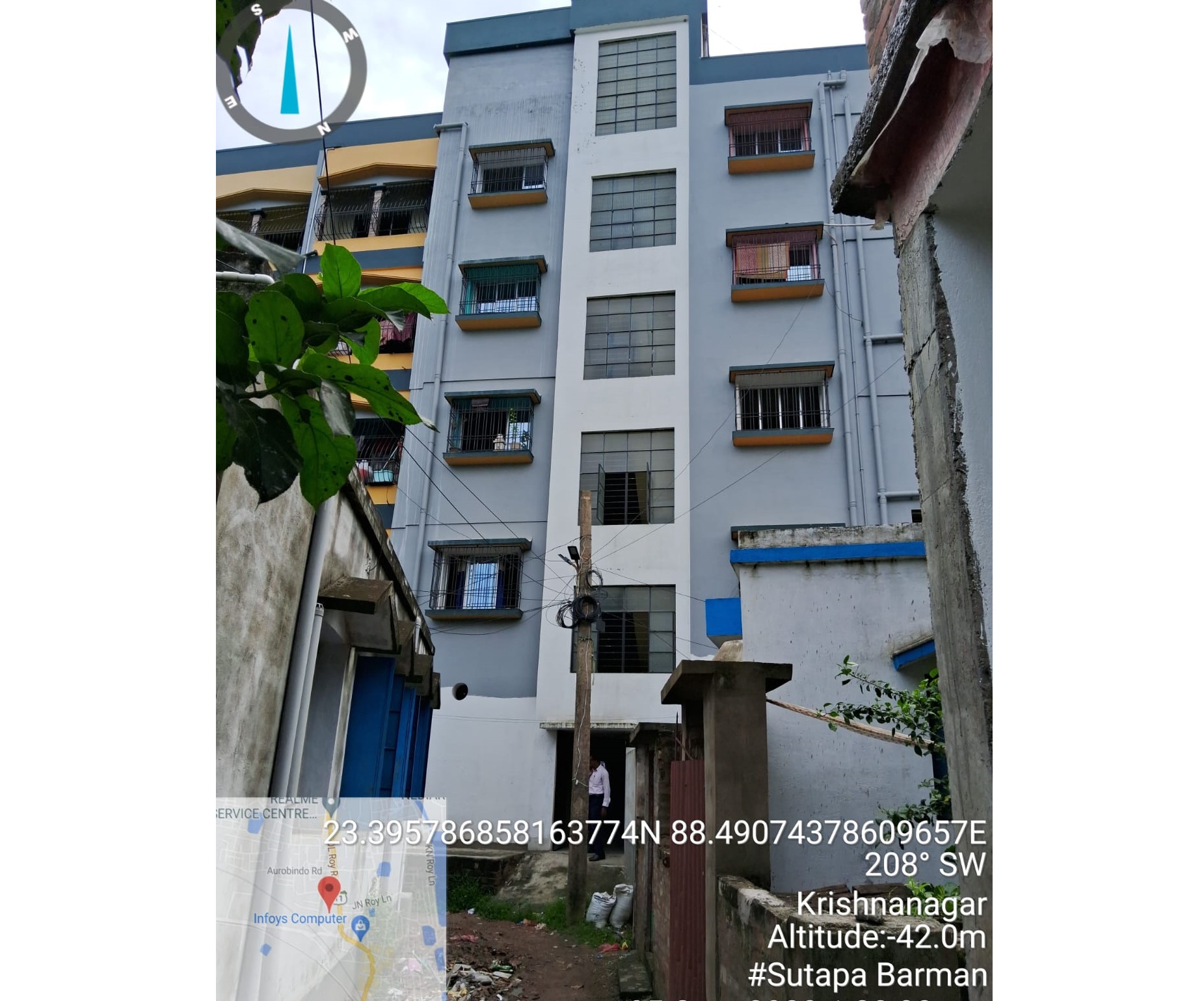 Flat for sale in D.L. Roy Road Krishnanagar — photo 1