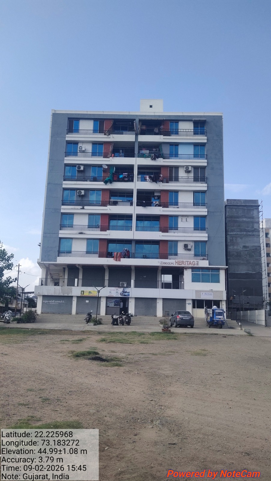 58.45 square feet Flat for sale in Vadodara