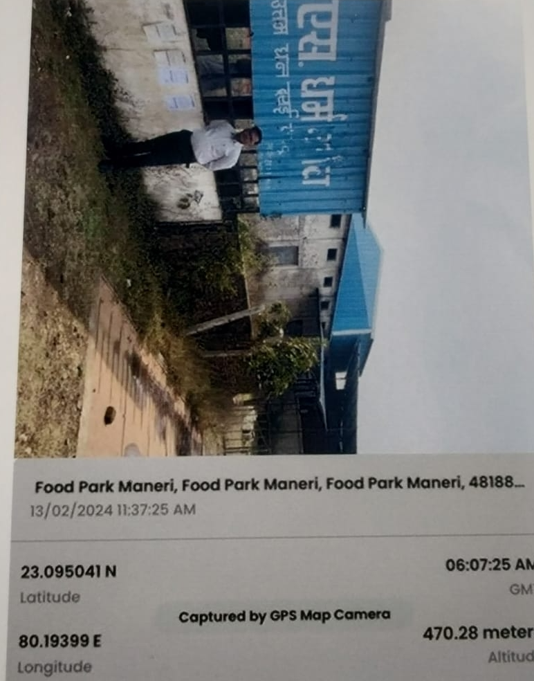Industrial Shed for sale in MANERI DIST MANDLA MP Food Park Maneri — photo 1