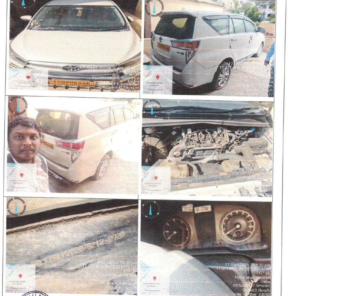 2020 Toyota Innova Crysta VX 7 Seater MUV 72000 km 6 years for sale in SSB ASSOCIATES Hyderabad — photo 3