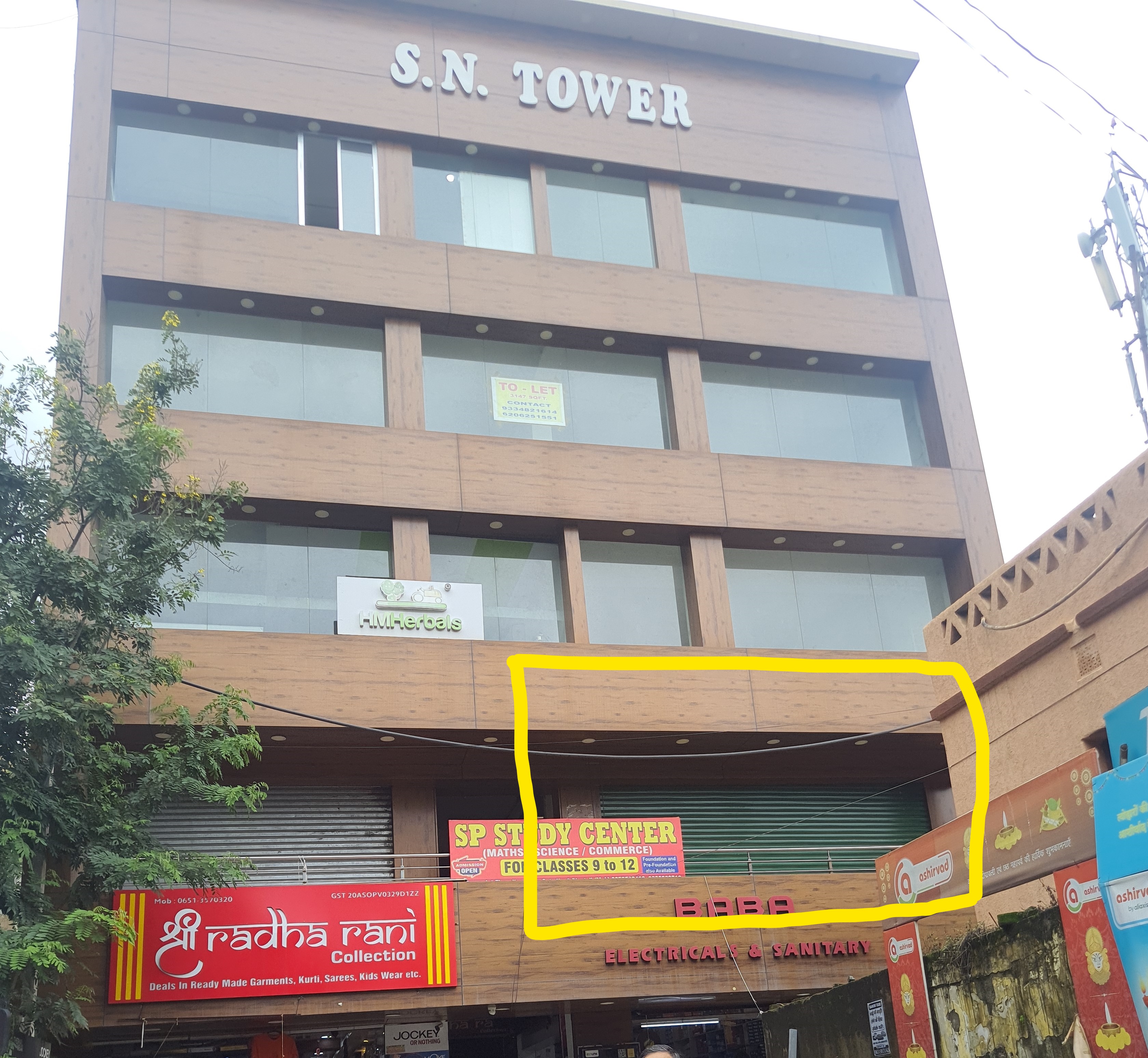318 square feet Shops for sale in Bargarwa