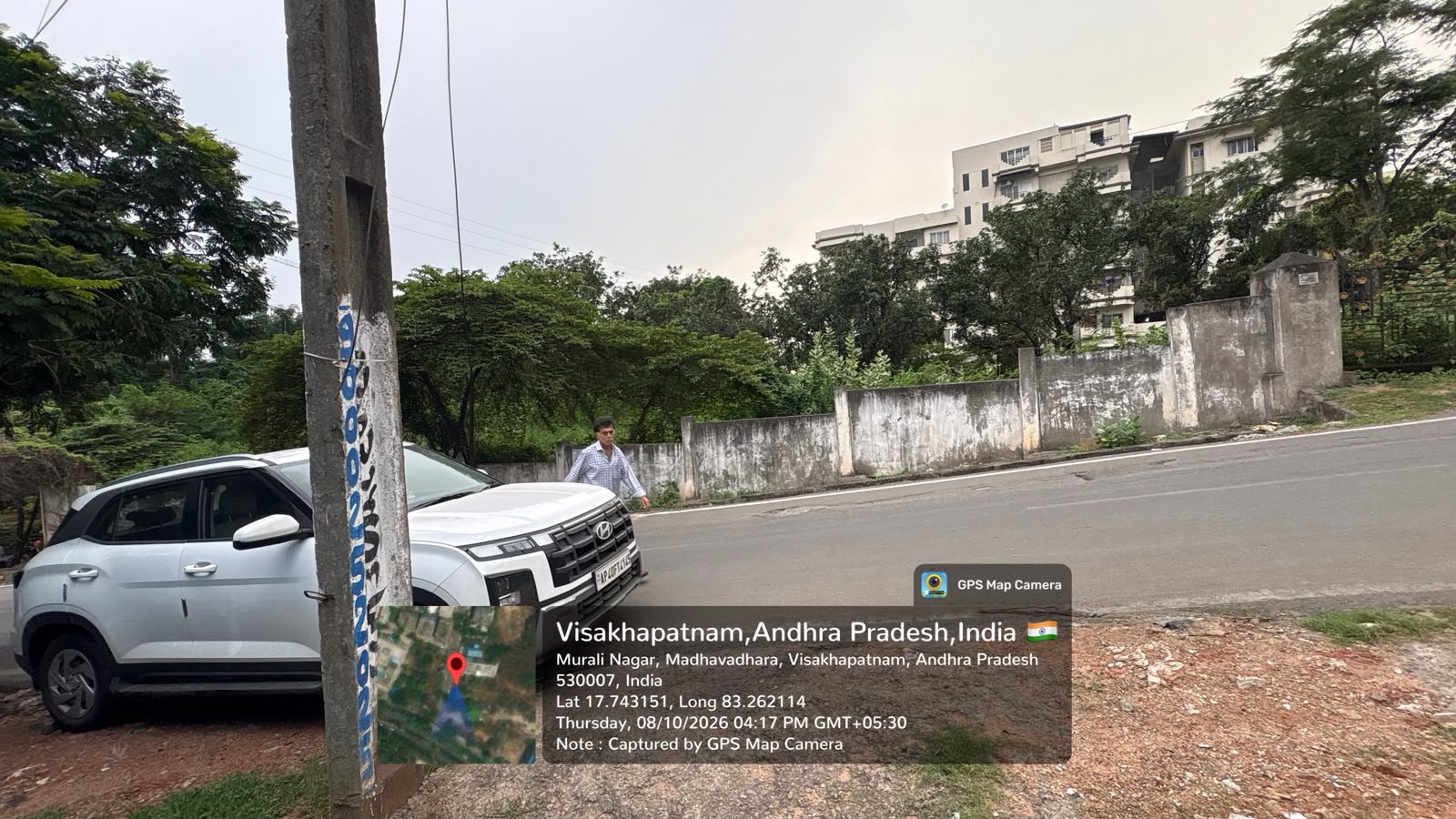 5106 square yard Plot for sale in Muralinagar, Madhavadhara, Near Botcha Convention Visakhapatnam — photo 3