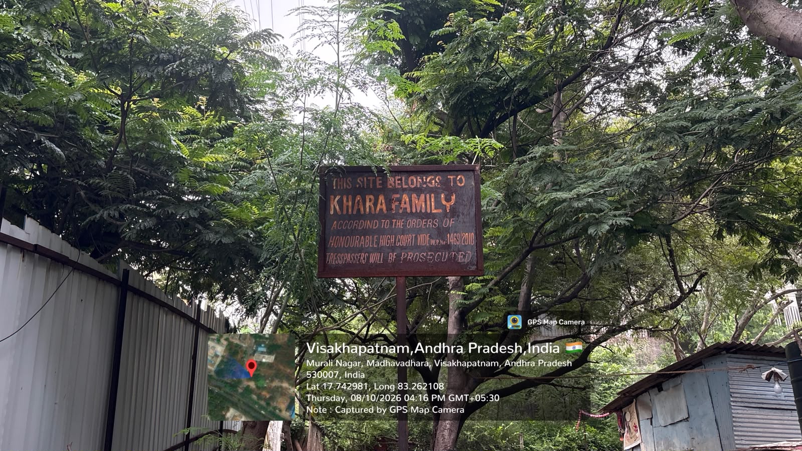 5106 square yard Plot for sale in Muralinagar, Madhavadhara, Near Botcha Convention Visakhapatnam — photo 4