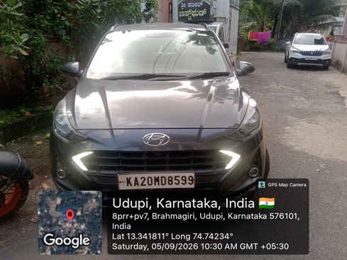 2021 Hyundai Grand i10 NIOS Sportz 1.2 Petrol MT Hatchback 86000 km 5 years for sale in Sai Karuna Bannanje Udupi — photo 1