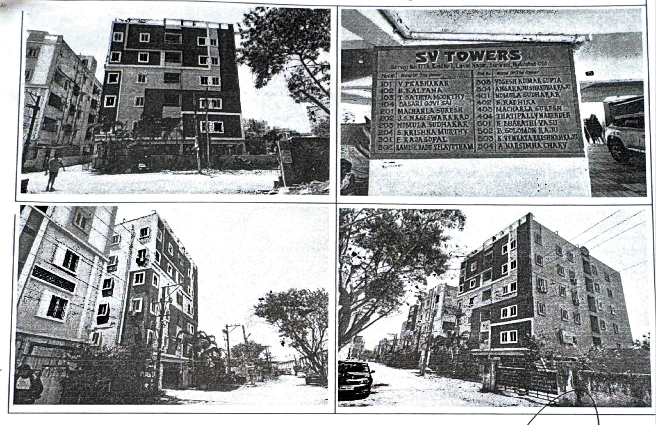 1020 square feet Flat for sale in suraram Hyderabad — photo 1