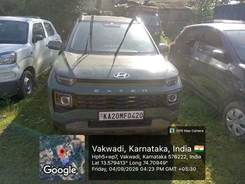 2023 Hyundai Exter SX(O) Compact SUV 38000 km 3 years for sale in Kenstone Udupi — photo 1