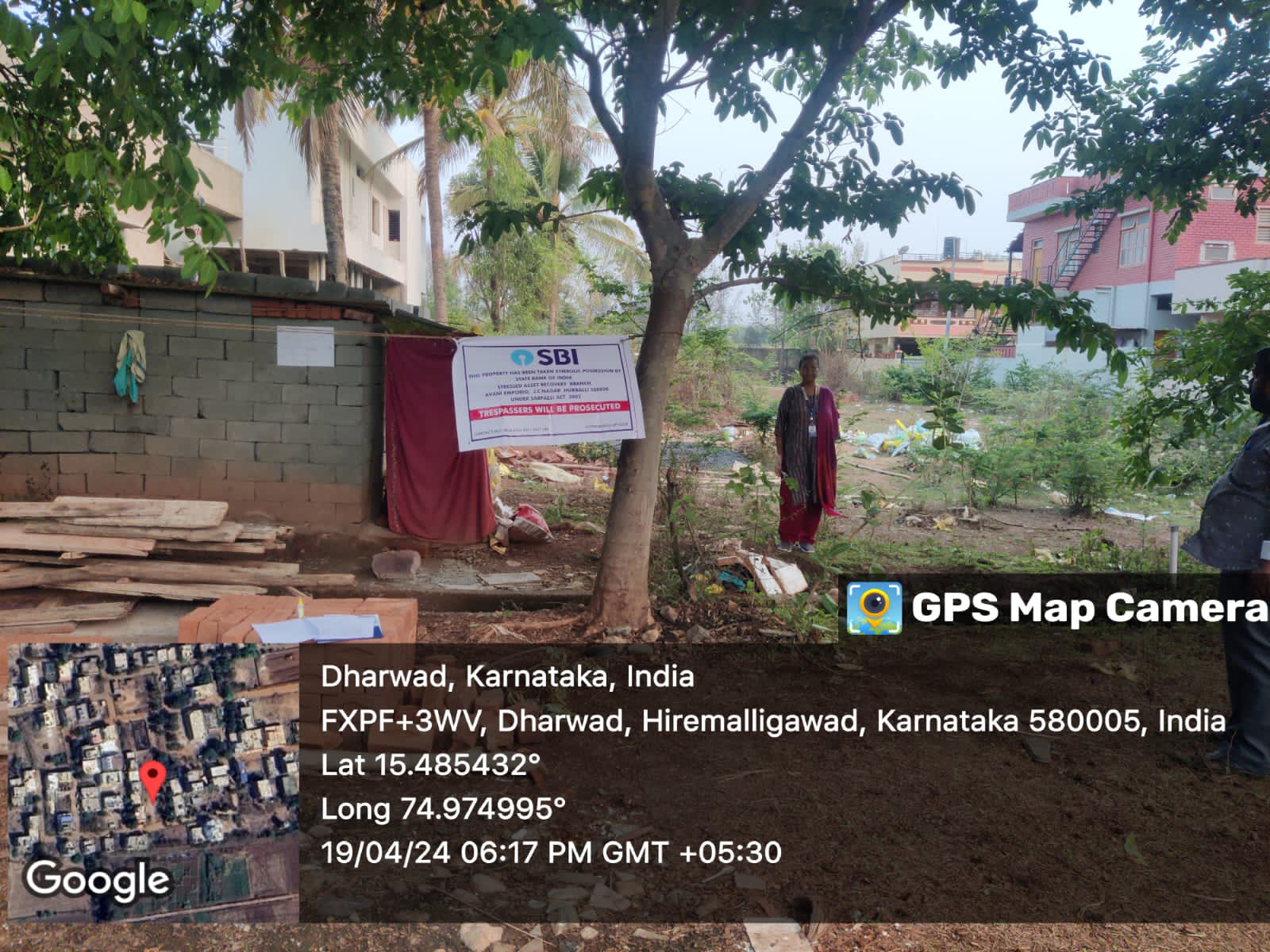2324 square feet Plot for sale in Astagi Layout, beside Sadhunnavar layout 1, Dharwad Dharwad
