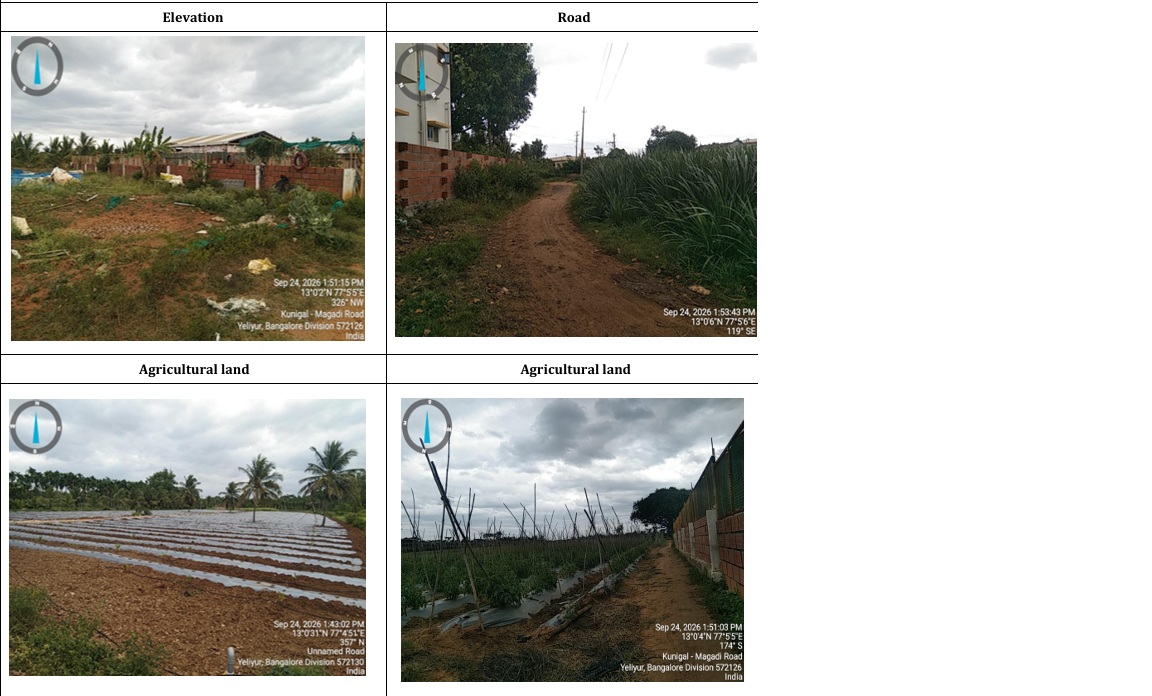 1089 square feet Agriculture Land for sale in Huthridurga Kunigal — photo 3