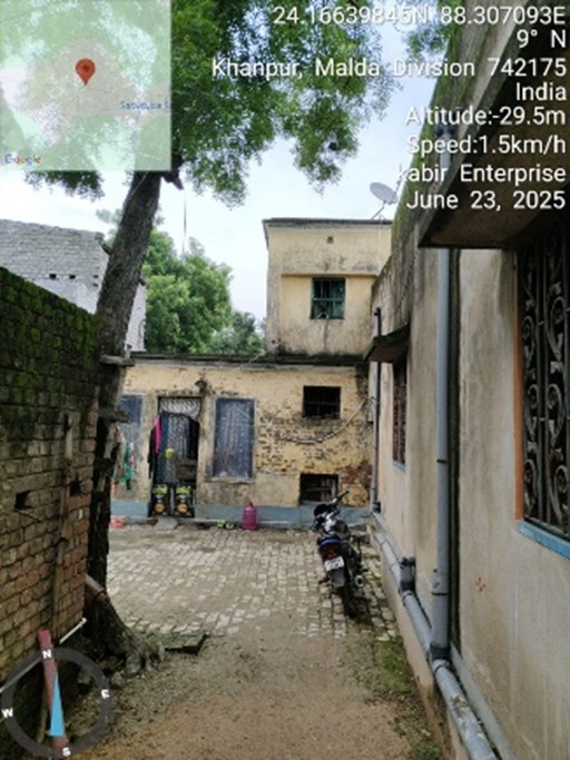 174.24 square feet Individual House for sale in Mouza – Khanpur, J.L.No.39, P.S. – Murshidabad, District – Murshidabad Berhampore — photo 2