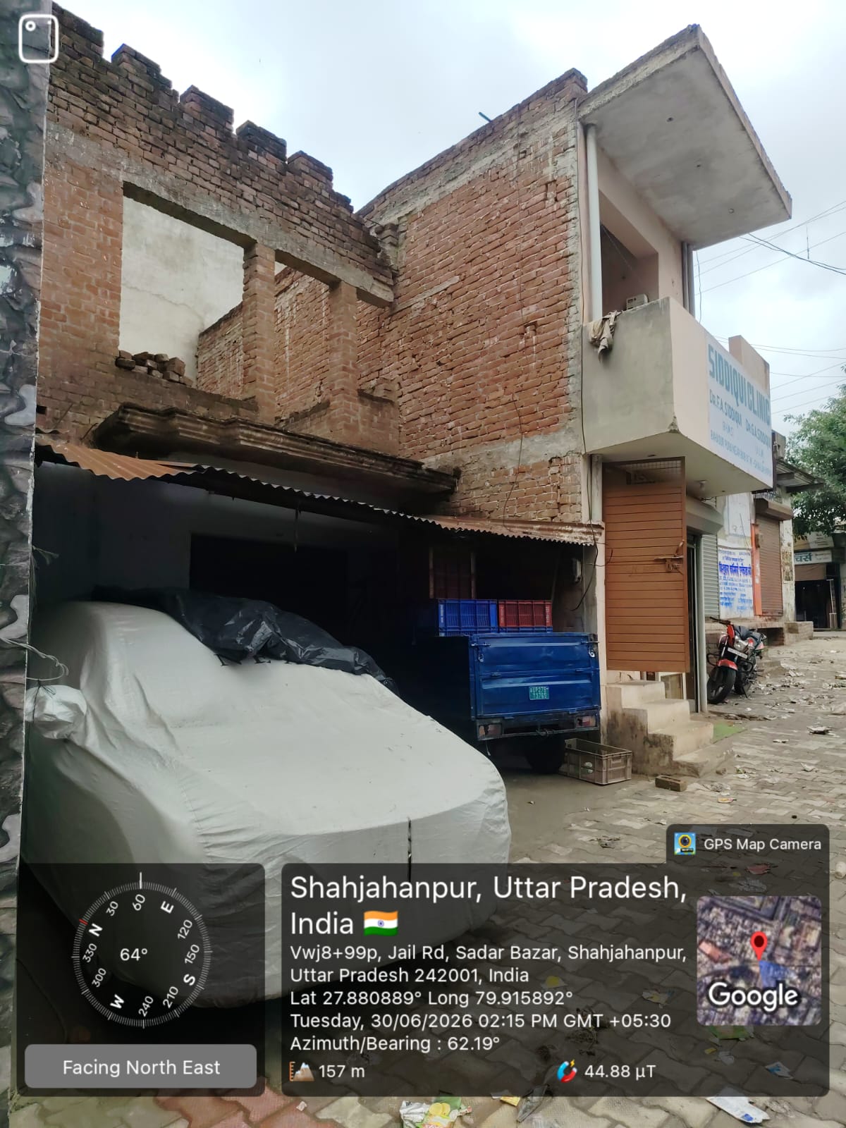 27.47 square meter Godowns for sale in Mohalla Bahadurpura, Tehsil-Sadar, Distt-Shahjahanpur, U.P. Shahjahanpur — photo 2