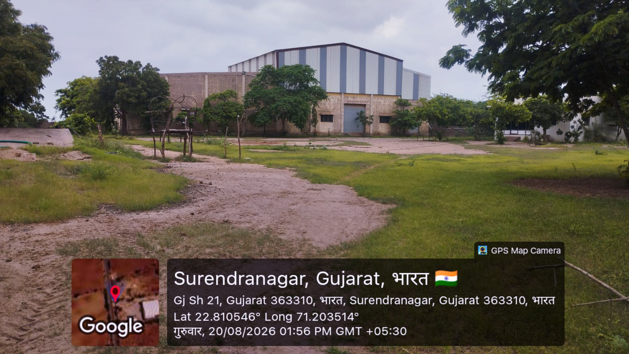 17604 square feet Industrial Shed for sale in SARA Dhrangadhra — photo 1
