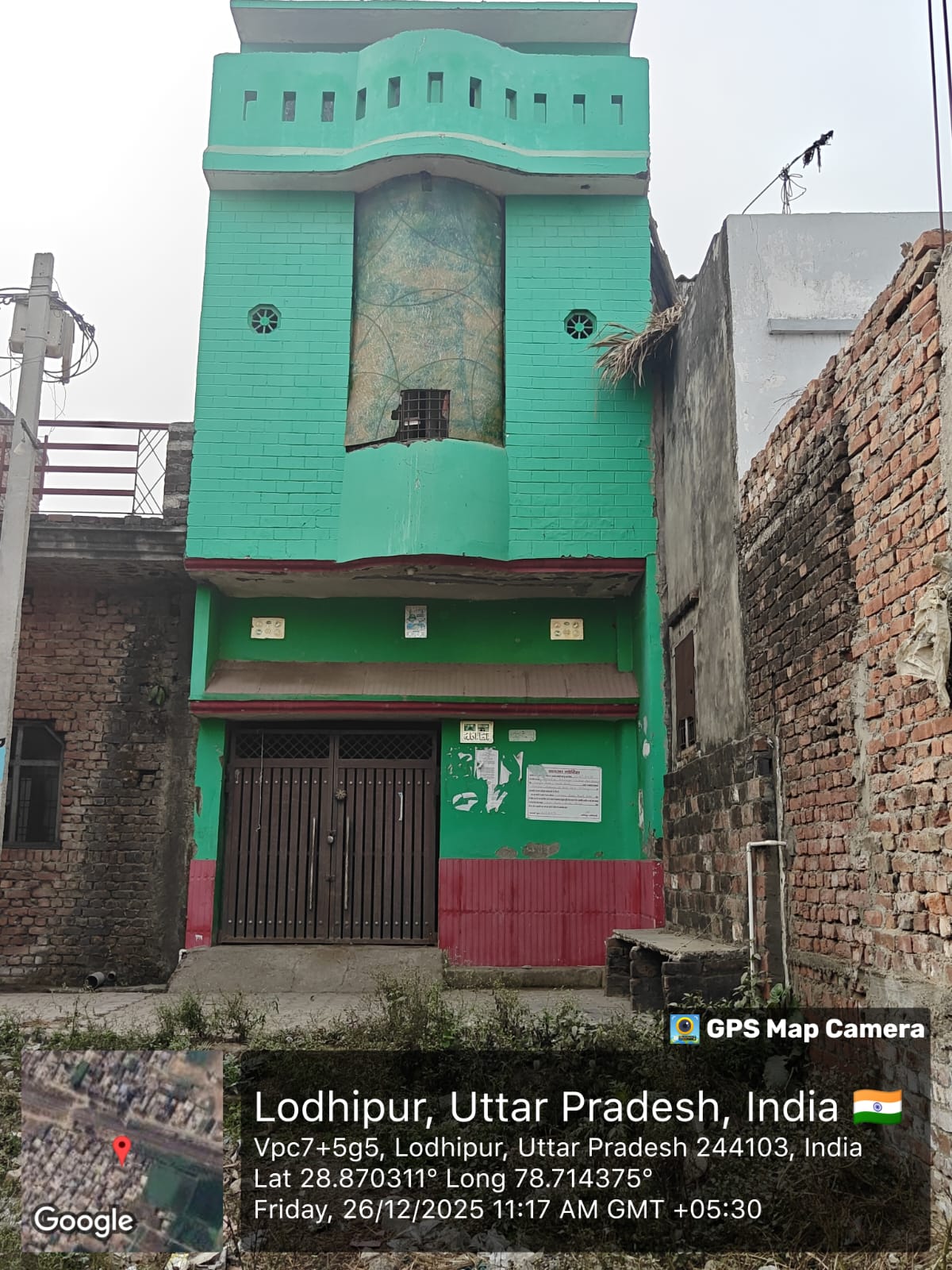 48.6 square meter Individual House for sale in village Lodhipur Jawahar Nagar Tehsil & Distt. Moradabad Barwara Mazra — photo 3