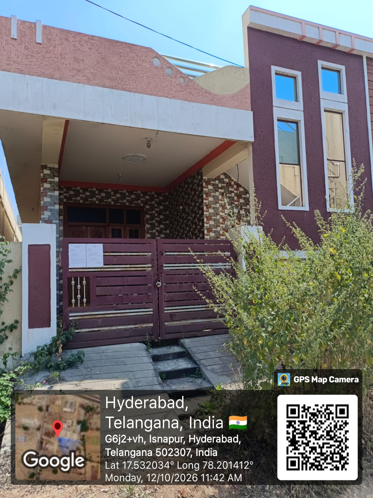 125 square yard Individual House for sale in Isnapur