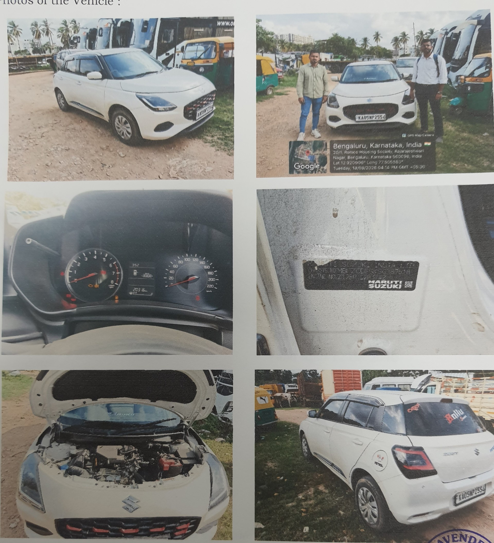 2025 Maruti Suzuki Swift VXi Hatchback 20316 km 1 year for sale in AAS Associates Bengaluru — photo 1