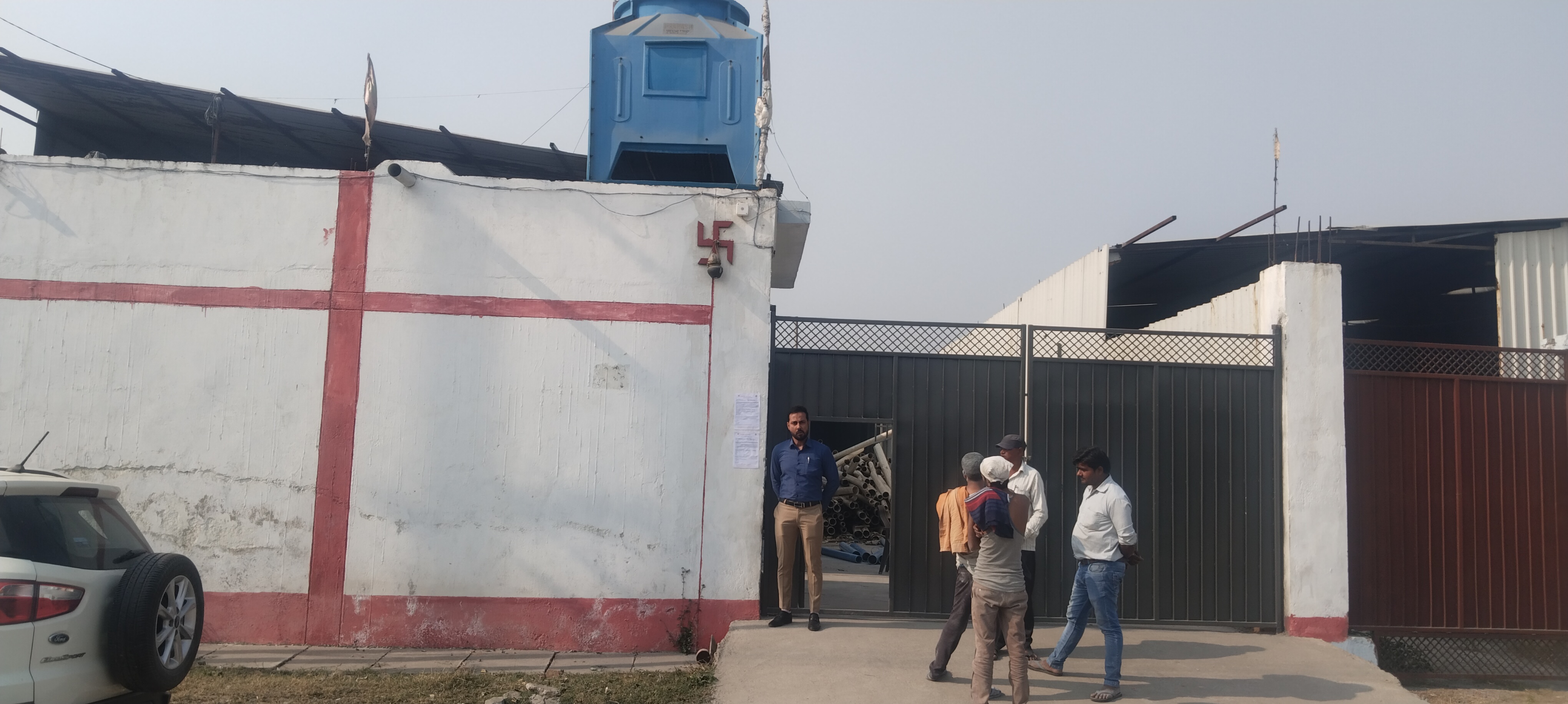 598.35 square meter Industrial Plot with Factory Building for sale in UPSIDC GC JAINPUR Growth Center Jainpur — photo 1
