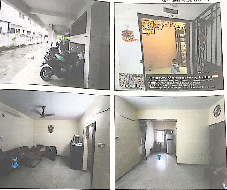 924.27 square feet Flat for sale in LOTUS CONDOMINIUM, Ganpati Nagar, M.B.Town, Godhani Road, within the limits of NMC & NIT Nagpur,Tah & Dist Nagpur Nagpur — photo 3