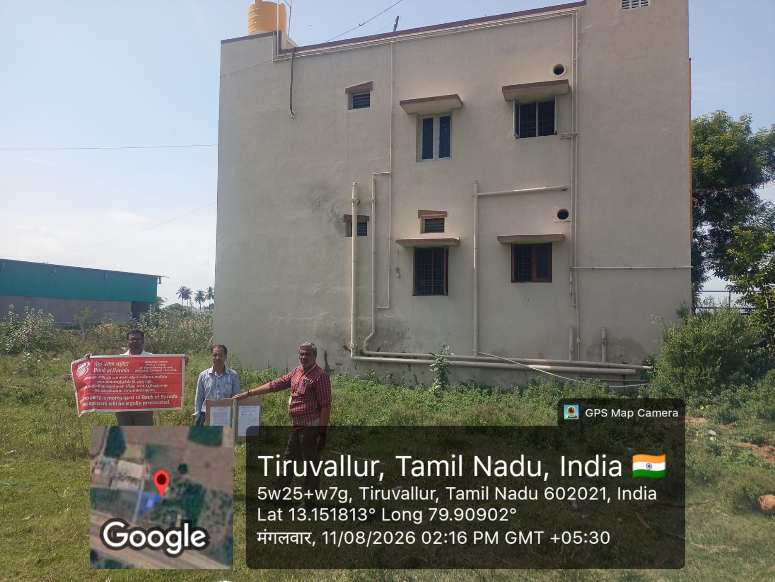 2400 square feet Plot for sale in Kakkalur — photo 3