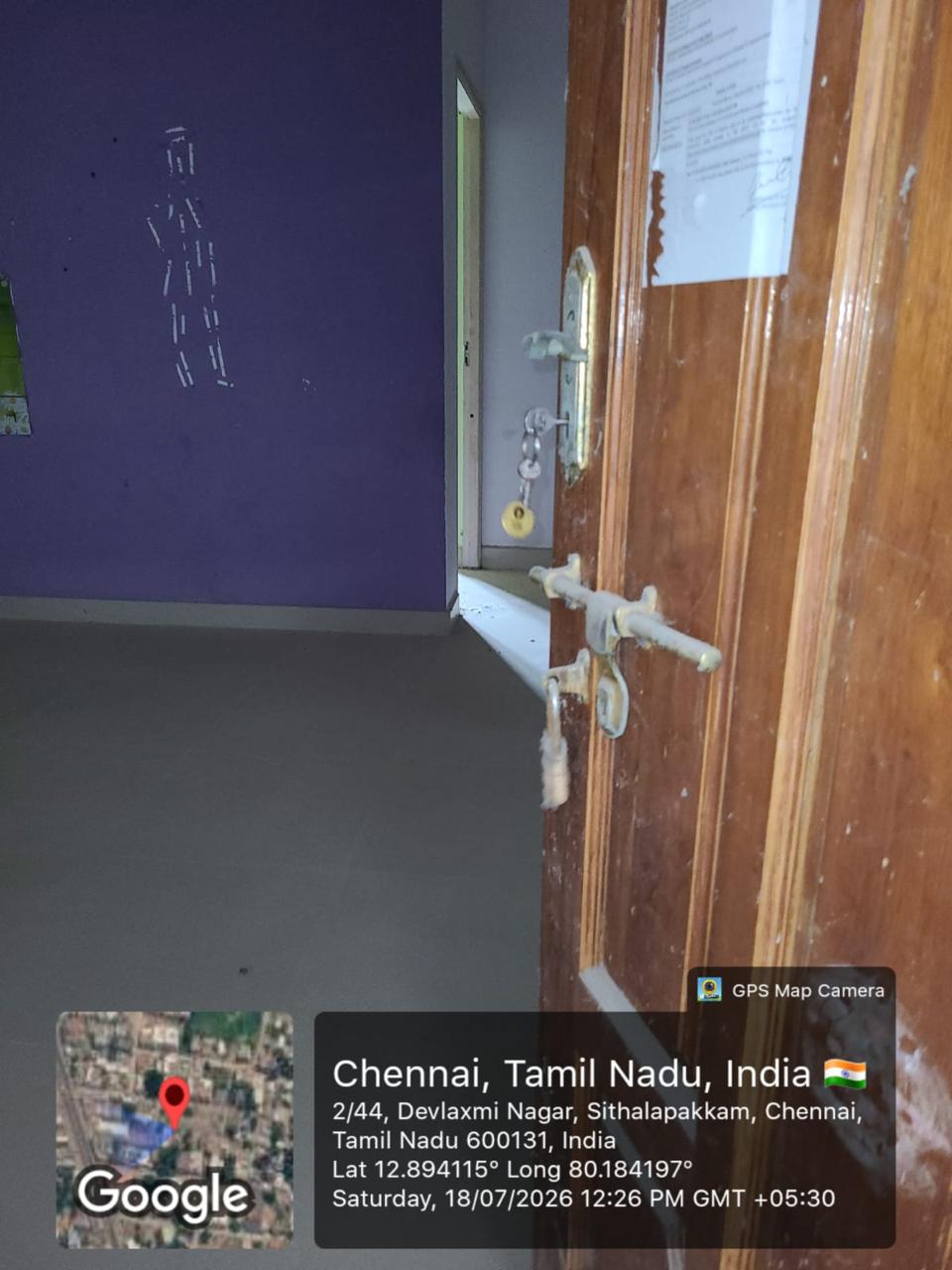 2 BHK Flat for sale in A, SITHALAPAKKAM Chennai — photo 1