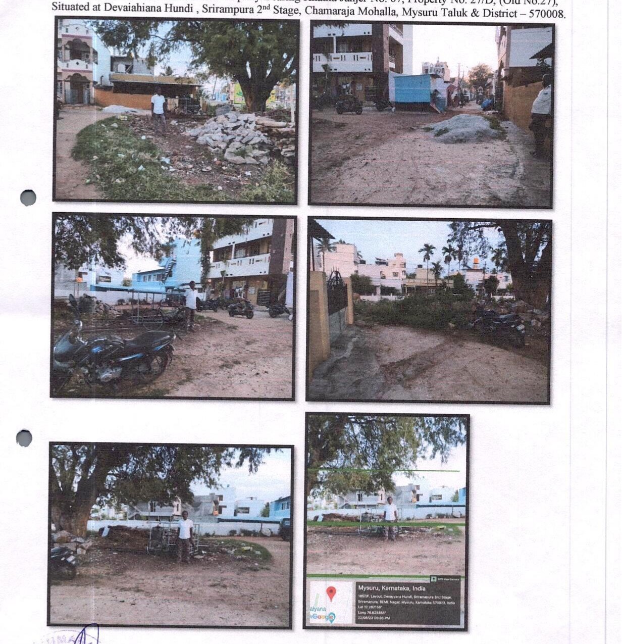Plot for sale in Situated at Devaiahiana Hundi, Srirampura 2nd Stage, Chamaraja Mohalla, Mysore-570008 Mysuru — photo 4
