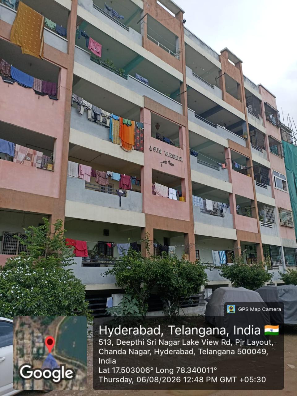 2 BHK Flat for sale in SUMAVARSHINI LAKE VIEW APARTMENTS, DEEPTHISRI NAGAR Hyderabad — photo 1