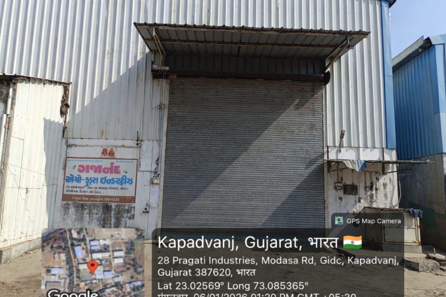 456.4 square meter Industrial Shed for sale in PRAGATI INDUSTRIAL ESTATE, PRAGATI INDUSTRIAL ESTATE, KAPADWANJ MODASA ROAD, KAPADWANJ, KHEDA-387620 Kapadvanj — photo 1