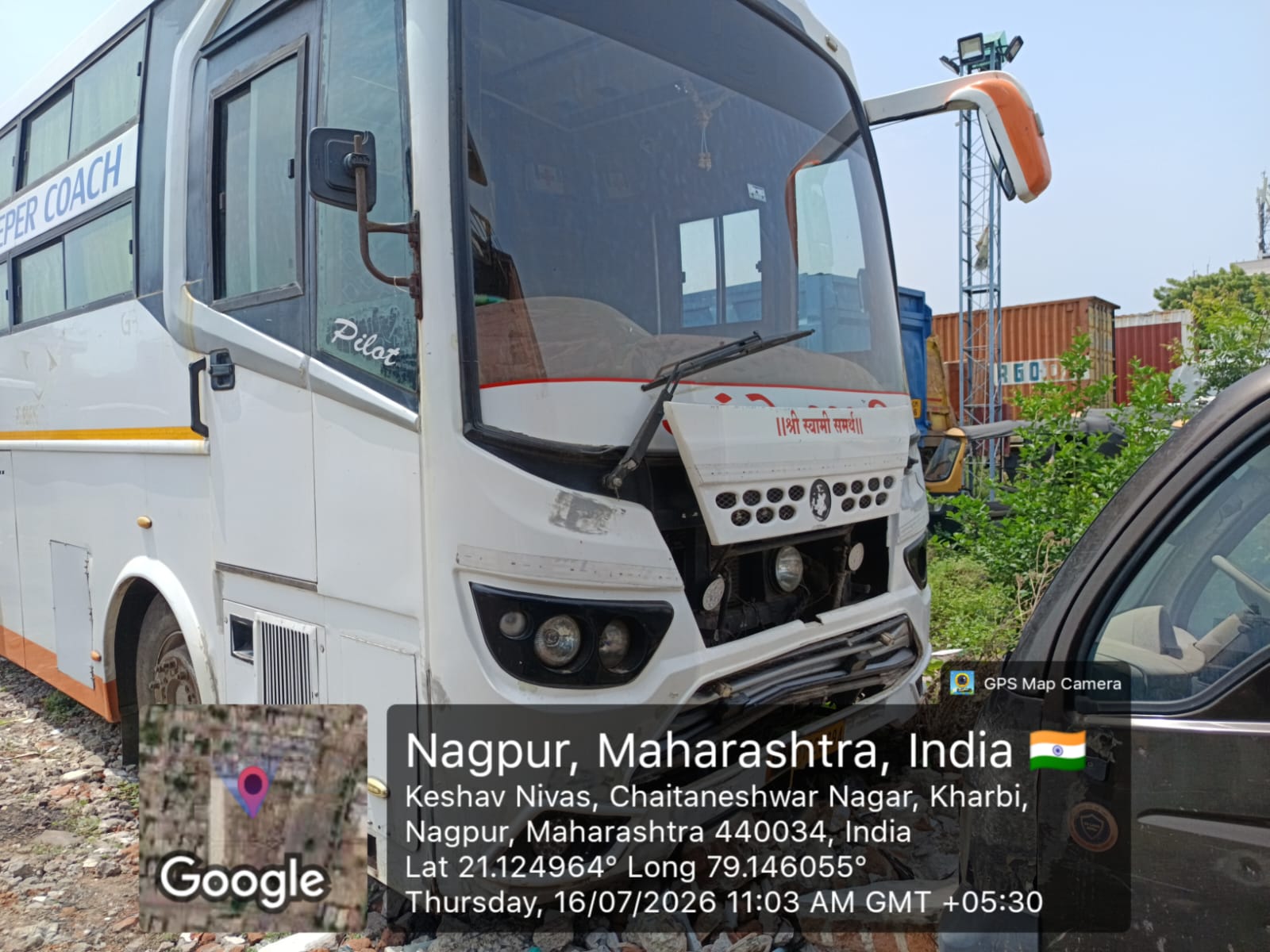 2023 Ashok Leyland GARUD 13.5M Intercity Bus Bus 166397 km 3 years for sale in CHAMAT ASSOCIATE AND PARKING Hudkeshwar — photo 2