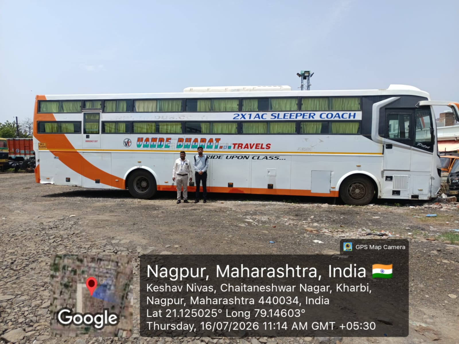 2023 Ashok Leyland GARUD 13.5M Intercity Bus Bus 166397 km 3 years for sale in CHAMAT ASSOCIATE AND PARKING Hudkeshwar — photo 3