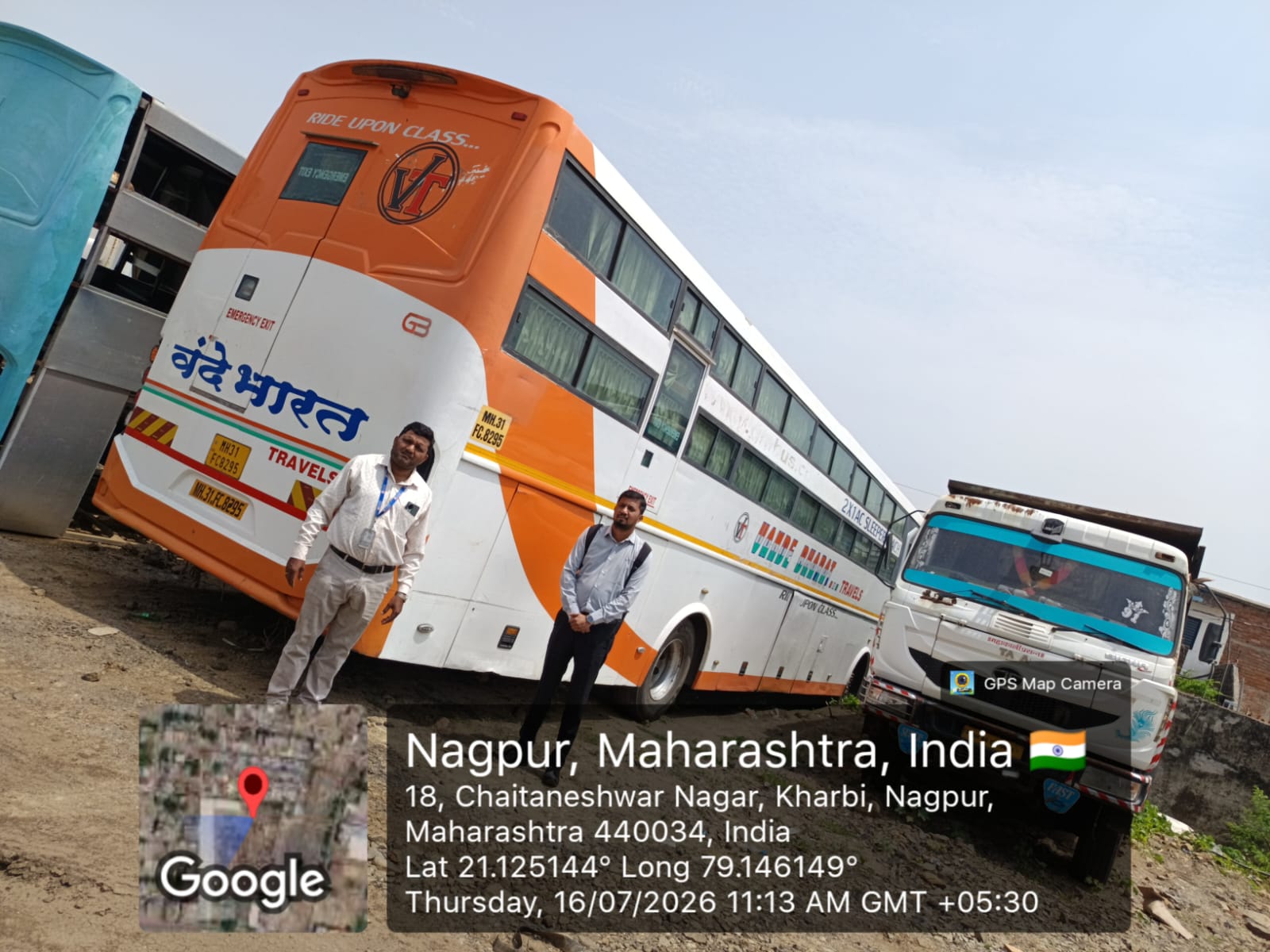 2023 Ashok Leyland GARUD 13.5M Intercity Bus Bus 159579 km 3 years for sale in CHAMAT ASSOCIATE AND PARKING Hudkeshwar — photo 1