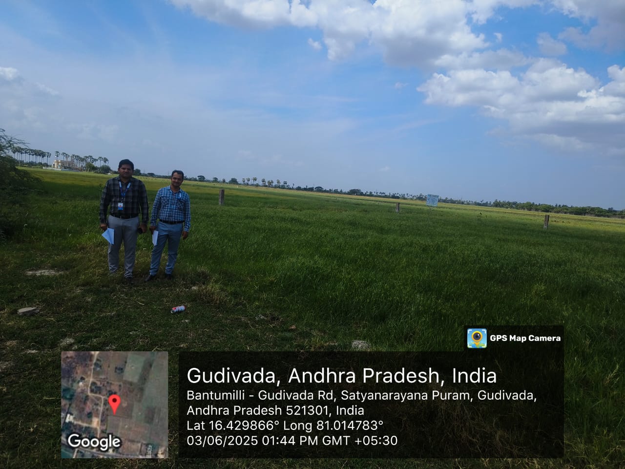1 BHK Plot for sale in NA, residential Gudivada