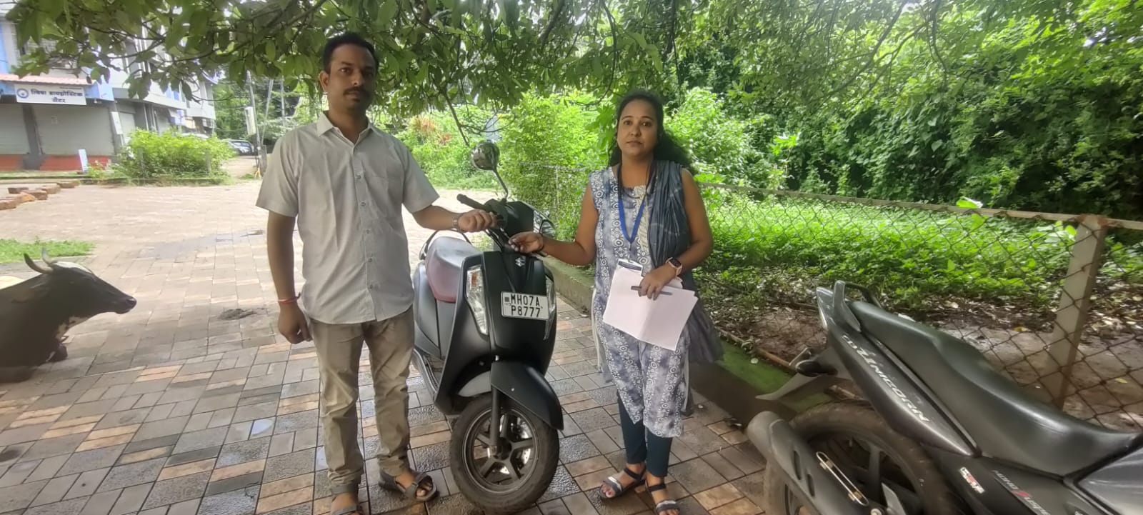 2022 Suzuki Access 125 Disc CBS Scooter 9000 km 4 years for sale in Sahara Agency Vengurla — photo 2